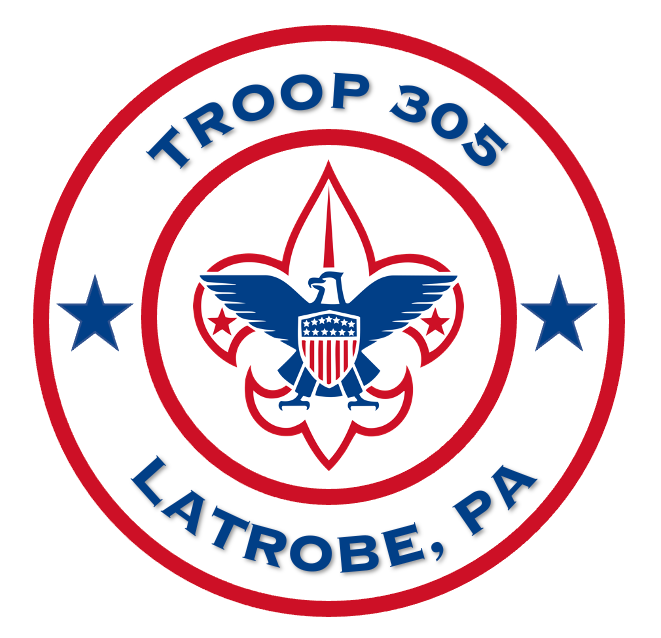 Troop 305 Latrobe, PA official logo